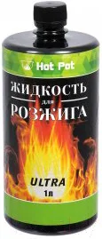 Жидкость для розжига Hot Pot Ultra/24 углеводородная / 61384 (1л) — фото 1