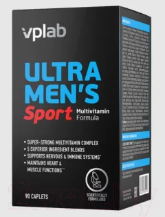 Мультивитаминный комплекс Vplab Ultra Men's (90 капсул) — фото 3