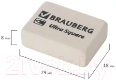 Набор ластиков Brauberg Ultra Mix / 229604 (9шт) — фото 8