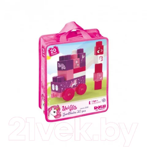 Конструктор Dolu Unicorn Mega Blocks / 2550 (20эл)