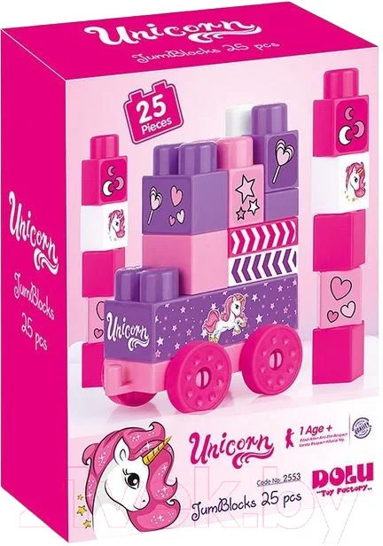 Конструктор Dolu Unicorn Mega Blocks / 2553 (25эл)