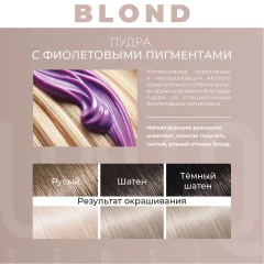 Крем-краска для волос Estel Uniq Sense (125мл, Blond) — фото 3