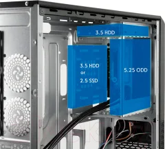 Корпус для компьютера Chieftec UNI Slim UC-03B-OP (без БП) — фото 10