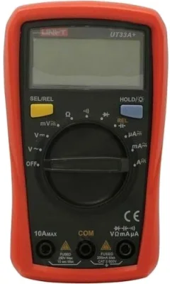 Мультиметр цифровой Rexant Портативный UNI-T UT33A+ / 13-0055 — фото 4