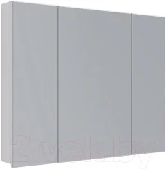 Шкаф с зеркалом для ванной LEMARK Universal 100 / LM100ZS-U (белый глянец) — фото 1