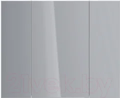 Шкаф с зеркалом для ванной LEMARK Universal 100 / LM100ZS-U (белый глянец) — фото 2