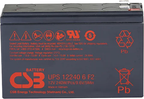 Аккумуляторная батарея CSB UPS122406 F2 12В