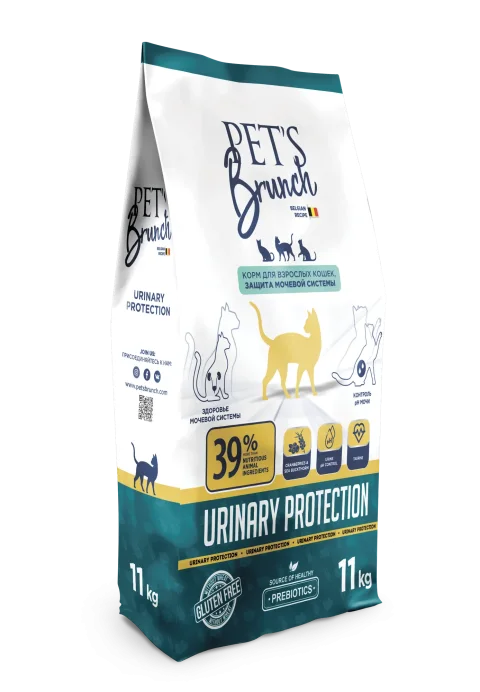 Сухой корм для кошек Pet's Brunch Urinary Protection (11кг)