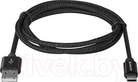 Кабель Defender USB09-03T Pro / 87814 (1м, черный)