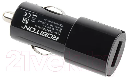 Адаптер питания автомобильный Robiton USB2100/Auto