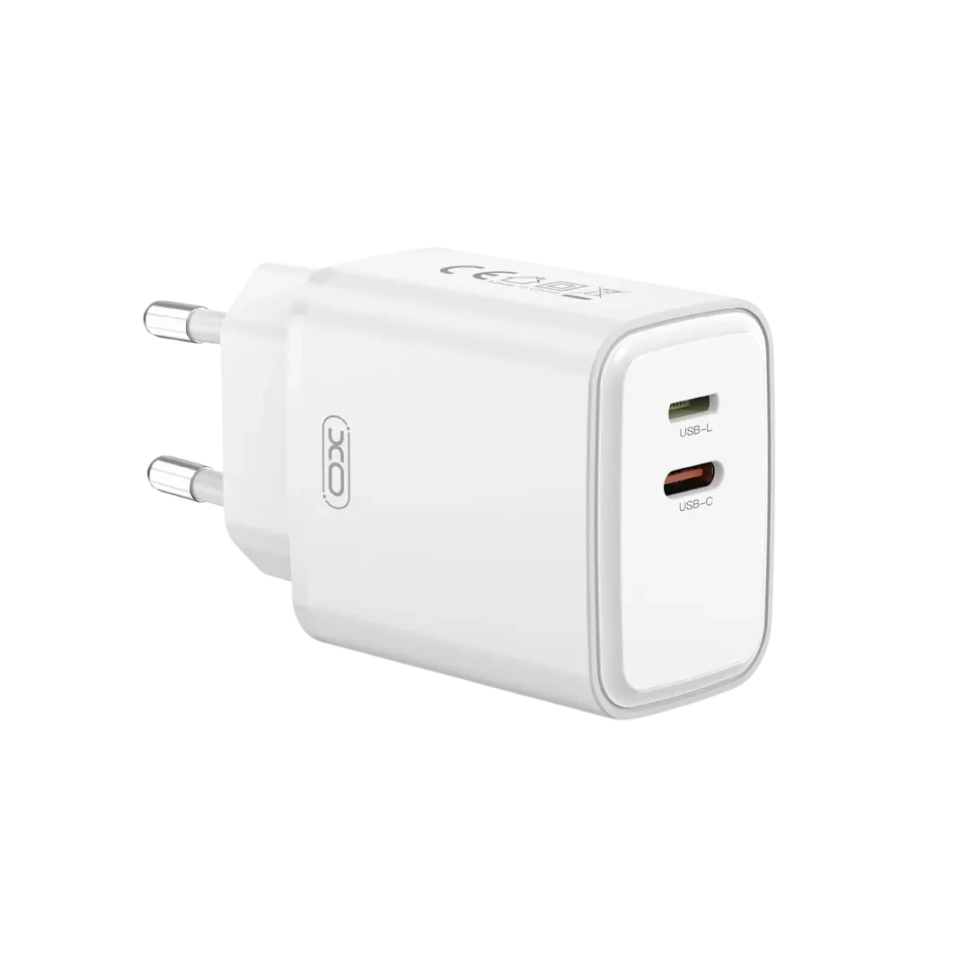 Адаптер питания сетевой XO USB-C+L 20Вт L145