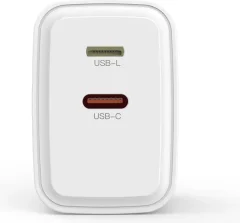 Адаптер питания сетевой XO USB-C+L 20Вт L145 — фото 8