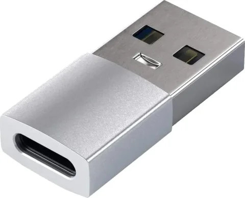Адаптер Satechi USB Type-A to Type-C ST-TAUCS (серебристый)