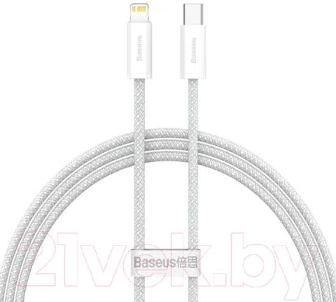 Кабель Baseus USB Type-C / CALD000002 (1м, белый)