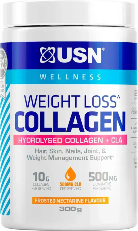 Коллаген USN Со вкусом нектарина (300г)