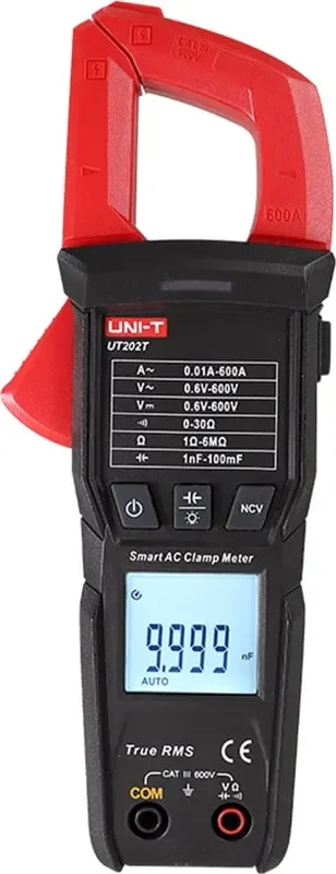 Клещи токоизмерительные UNI-T UT202T / 13-1084