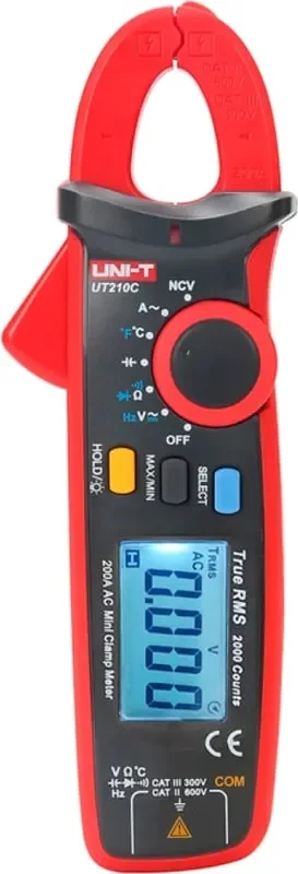 Клещи токоизмерительные UNI-T UT210C / 13-0006