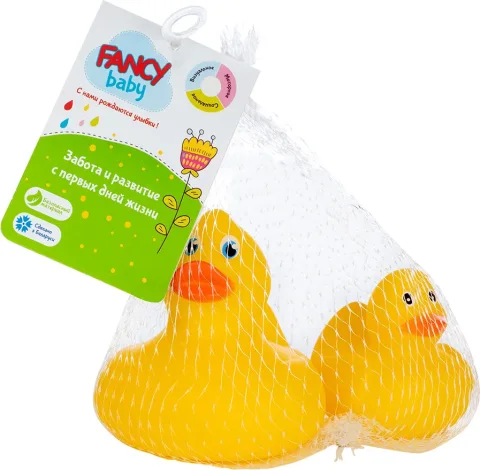 Набор игрушек для ванной Fancy Уточка с утёнком / UTK02