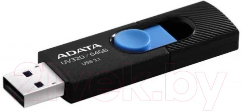 USB flash накопитель A-data UV320 64GB (AUV320-64G-RBKBL)