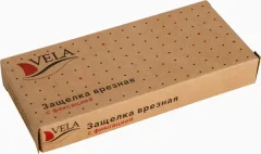 Защелка врезная с фиксацией VELA V1895-MSG (матовое золото) — фото 8