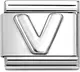 Звено для браслета NominatioN Буква V 330113/22 (серебристый) — фото 3