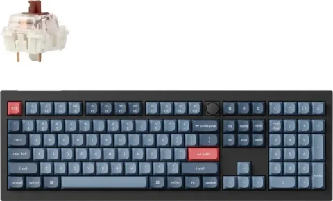 Клавиатура Keychron V6 Max RGB Brown Switch / V6M-D3 (черный)