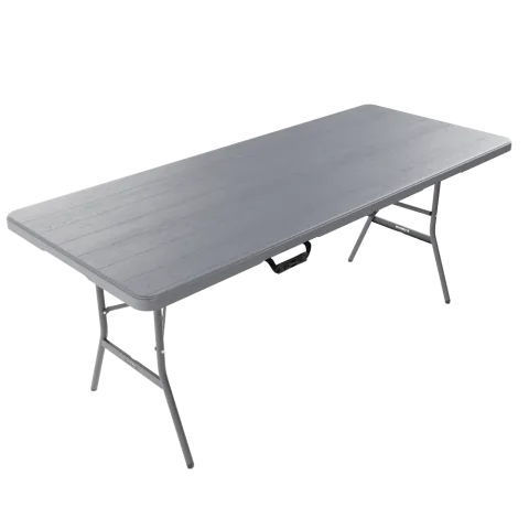 Стол складной SAMMAN Van T 185x77x74 (дерево, серый)