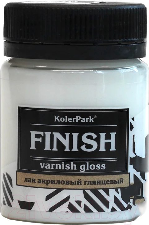Лак художественный KolerPark Varnish акриловый финишный (150мл, глянцевый)