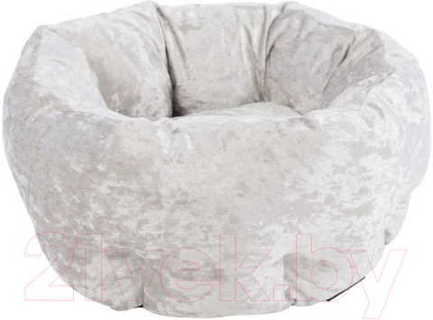 Лежанка для животных Scruffs Velvet / 660733 (серебристый)