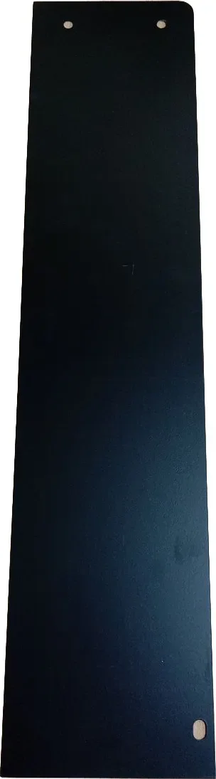 Боковина для экрана радиатора Ventale Глухая с сеткой три отверстия (610x140, черный)