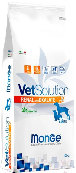 Сухой ветеринарный корм для собак Monge Vet Solution Renal (12кг)