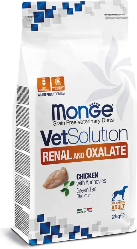 Сухой ветеринарный корм для собак Monge Vet Solution Renal (2кг)