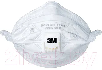 Респиратор 3M VFlex 9163V (с клапаном выдоха)