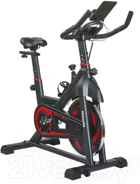 Велотренажер VictoryFit VF-S201 (черный/красный)