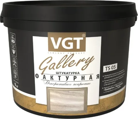 Штукатурка готовая декоративная VGT Фактурная (18кг)