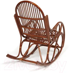 Кресло-качалка Tetchair Vienna без подушки (орех) — фото 3