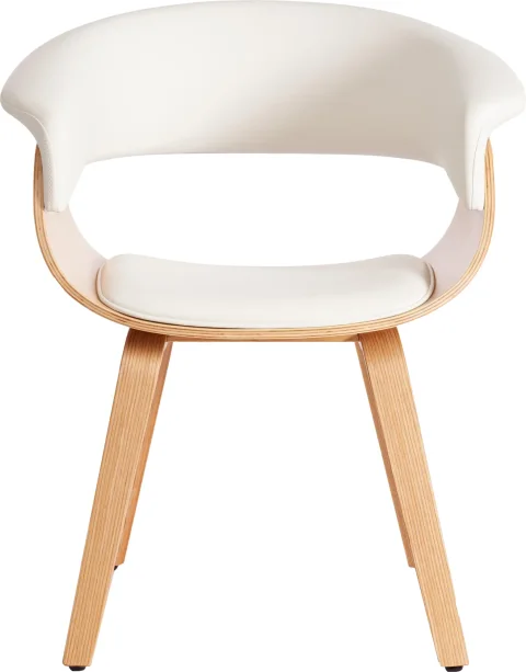 Стул Tetchair Vimta (натуральный/белый)
