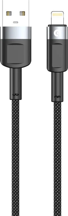 Зарядный кабель Atomic Viper USB-A-Lightning 3A / 30.410 (1.5м, черный) — фото 1