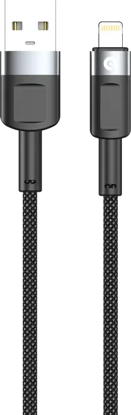Зарядный кабель Atomic Viper USB-A-Lightning 3A / 30.410 (1.5м, черный) — фото 9