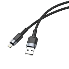 Зарядный кабель Atomic Viper USB-A-Lightning 3A / 30.410 (1.5м, черный) — фото 10