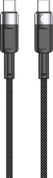 Зарядный кабель Atomic Viper USB-C-USB-C PD 60W / 30.411 (1.5м, черный) — фото 9