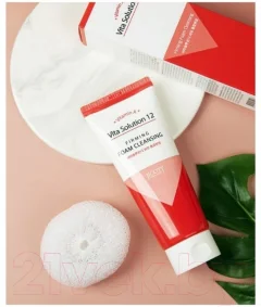 Пенка для умывания Jigott Vita Solution 12 Firming Foam Cleansing (180мл) — фото 2