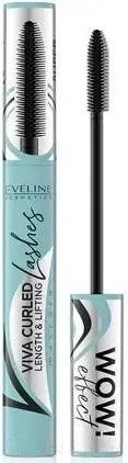 Тушь для ресниц Eveline Cosmetics Удлинение и подкручивание Viva curled lashes! черный (10мл) — фото 5