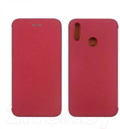 Чехол-книжка Case Vogue для Honor 8С (винный) — фото 2