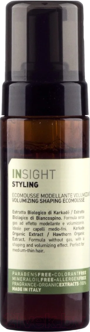 Мусс для укладки волос Insight Volumizing & Modeling Ecomousse (150мл)
