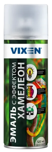 Эмаль Vixen С эффектом хамелеон VX57002 (520мл, неоновый космос) — фото 5