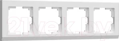 Рамка для выключателей и розеток Werkel W0041801 / a050914 (белый) — фото 3