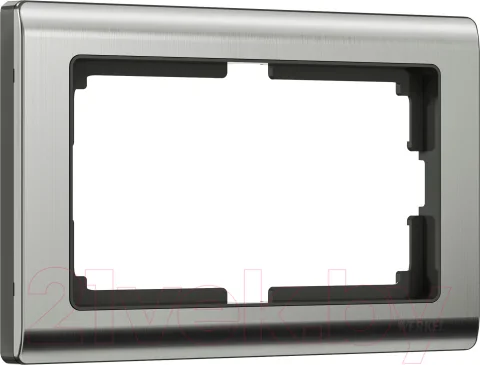 Рамка для выключателей и розеток Werkel W0081602 / a051003 (глянцевый никель)