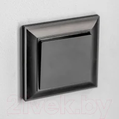 Выключатель Werkel W1110008 / a051608 (черный матовый) — фото 5