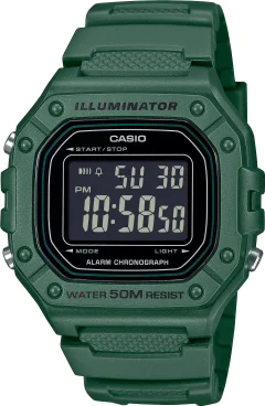 Часы наручные унисекс Casio W-218H-3B — фото 1